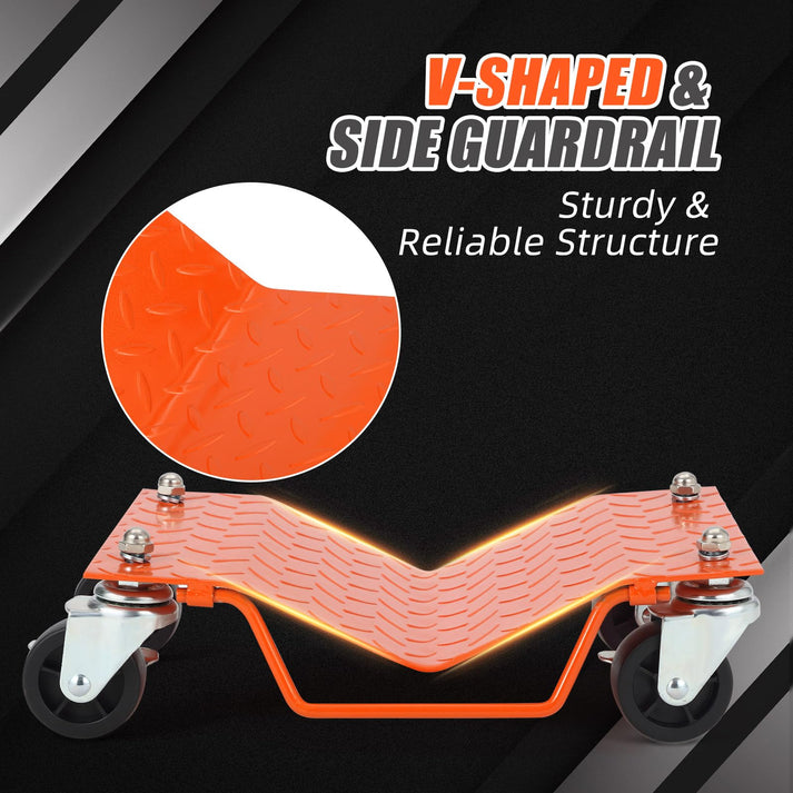 Verstärkte 4 mm dicke V-förmige Stahlplattform mit Riffelung