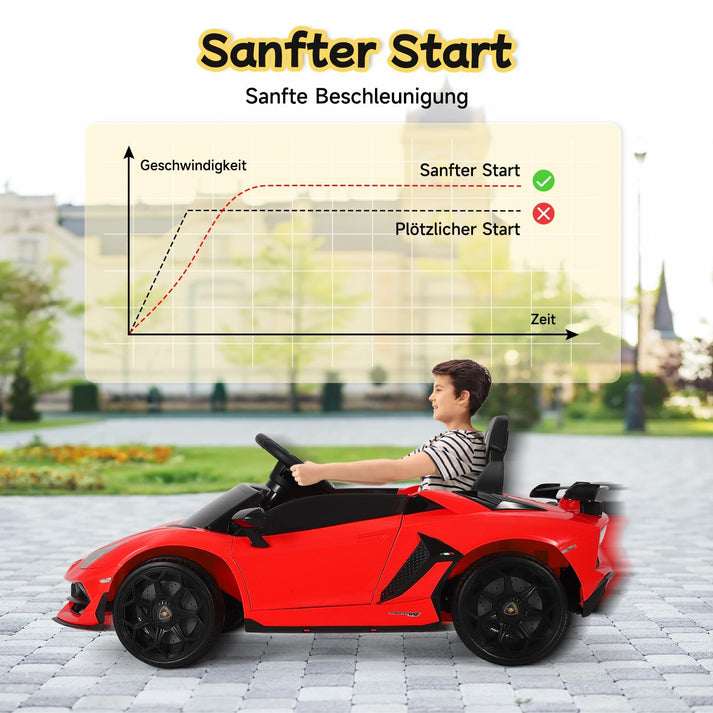 Sanftanlauf-Funktion verhindert ruckartiges Beschleunigen für mehr Fahrsicherheit