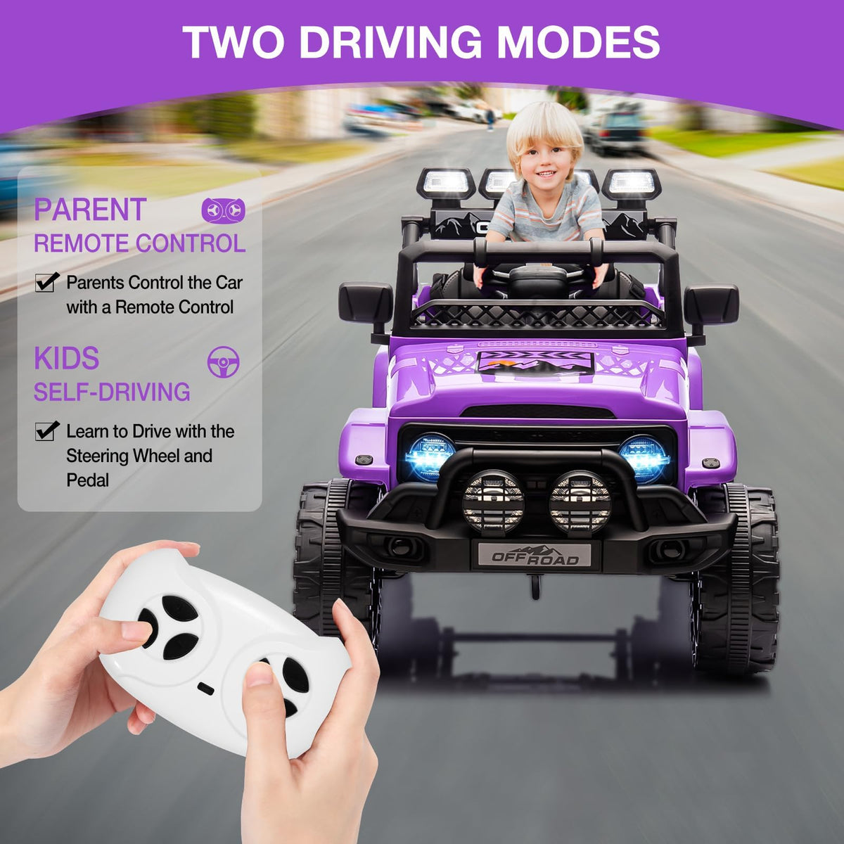 Kinder Elektroauto mit 2,4 GHz Fernbedienung