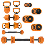Garvee 4-in-1 Verstellbares Hantelset 44/66/88LB - Multifunktional Für Zuhause - PVC-Beschichtet Schnellwechsel Ergonomisch