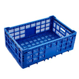 GARVEE 52-L-Aufbewahrungsbox, faltbar & stapelbar, 10er-Set, aus Polypropylen, Blau – für Garage, Küche & Büro - Blau
