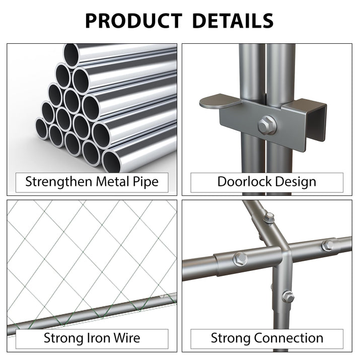 Robuste Vollmetallkonstruktion