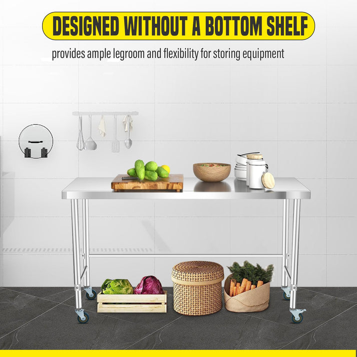 Offenes Design für maximale Beinfreiheit