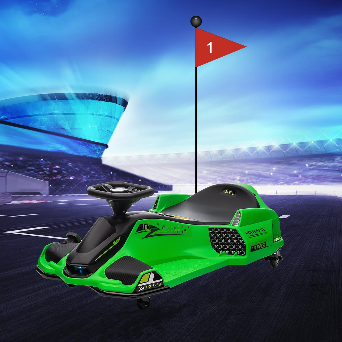 Elektro Drift Kart Geschenk für Kinder