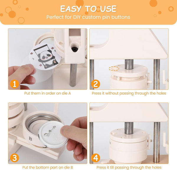 Einfache 3-Schritt-Bedienung