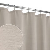 GARVEE Zasłony Prysznicowe Aus Dicker Stoff, Wasserabweisend, Modern Für Badezimmer, Dusche, 72x96 Zoll, Khaki - Khaki