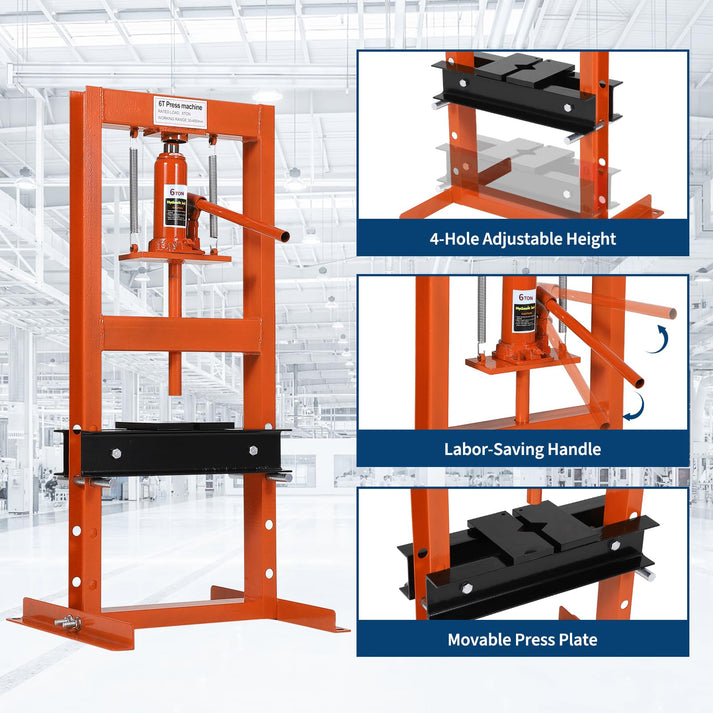 Ergonomischer Hebel und bewegliche Druckplatten