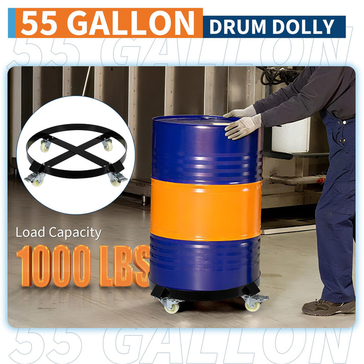 Schwerlast Fasswagen mit vollem Fass