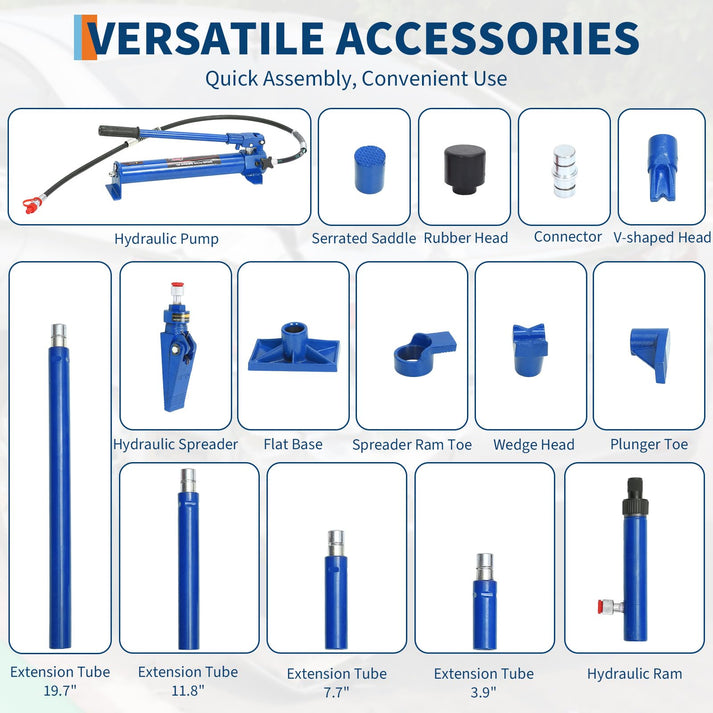 Vielseitiges Zubehör im Porta Power Kit