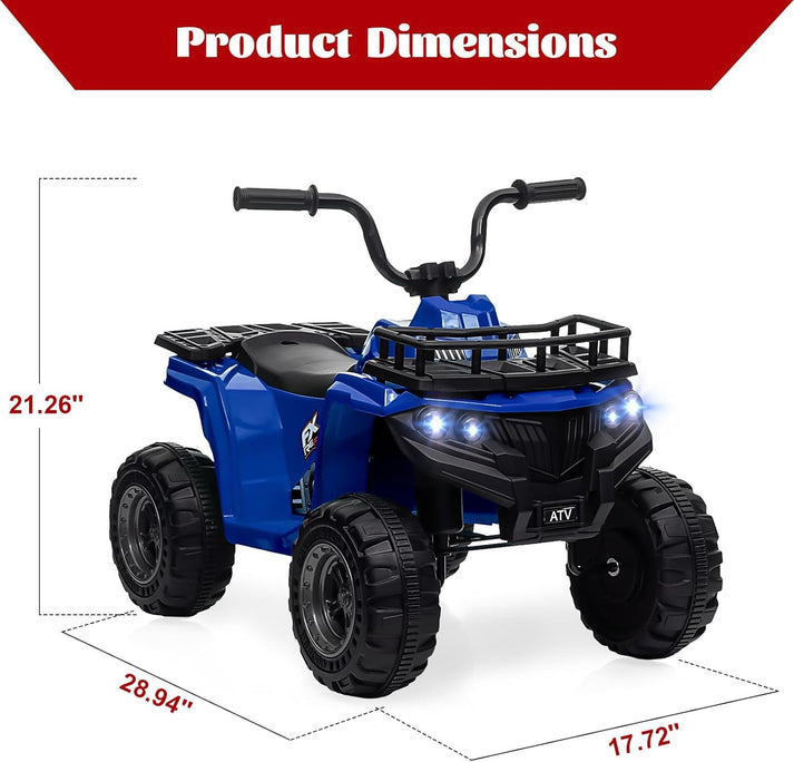 Kinderquad mit Musik und LED Licht