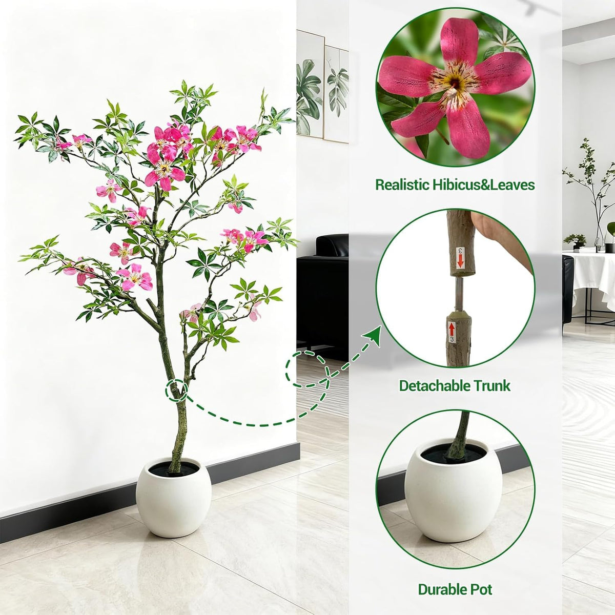 Künstlicher Baum Wohnzimmer