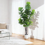 Garvee 6FT Künstlicher Baum Indoor Realistisch Wartungsfrei Langlebig Grün Für Zuhause Und Büro - 6Ft