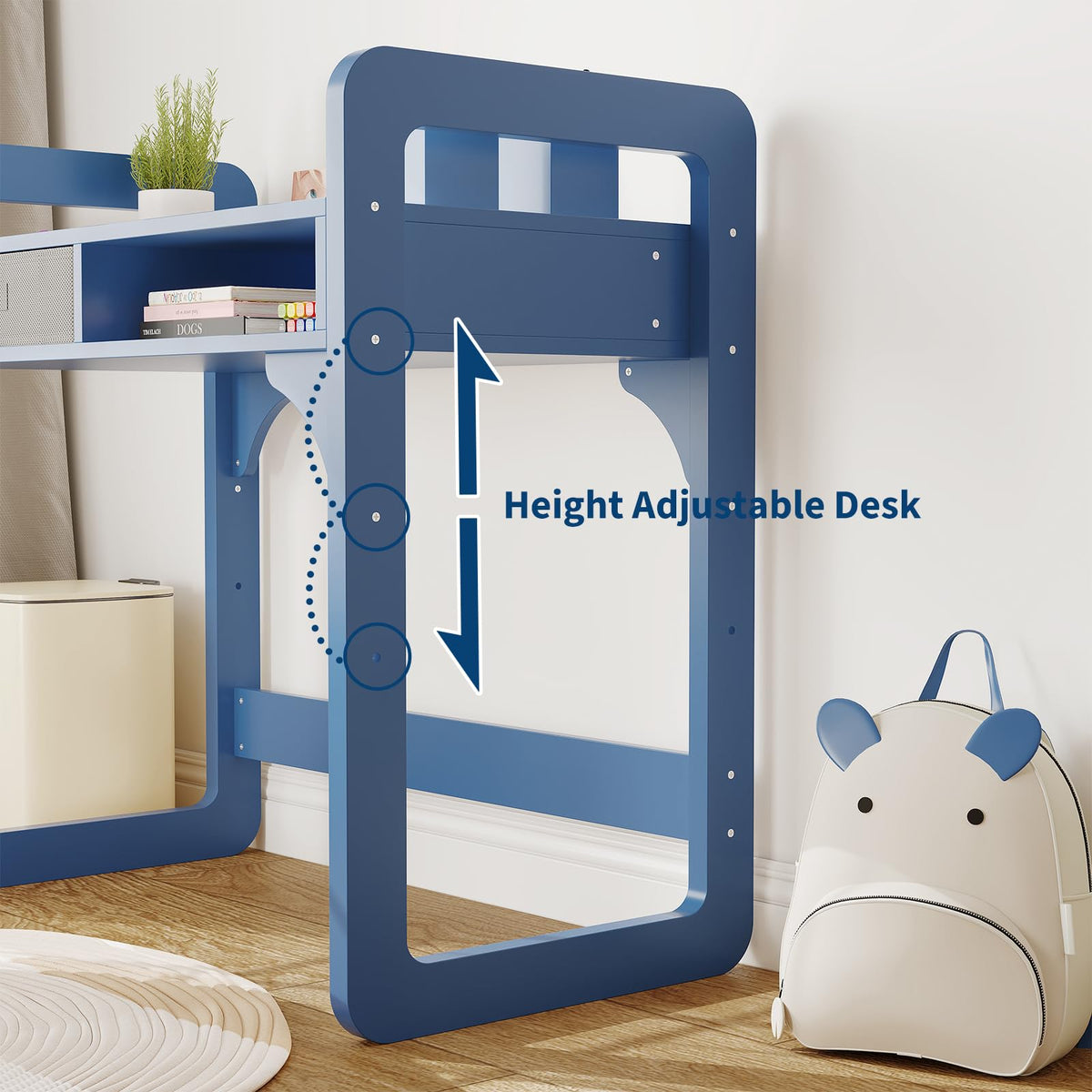 Kinder Schreibtisch Set mit Hocker