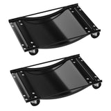 Garvee Heavy Duty Car Wheel Dolly 2500 lbs Kapazität Anti-Rutsch Stahlplattform 360° Rollen Extra-groß Garage & Werkstatt - Grün