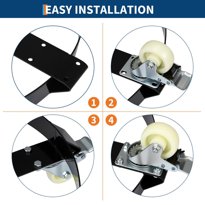 Einfache Montage des Fasswagens