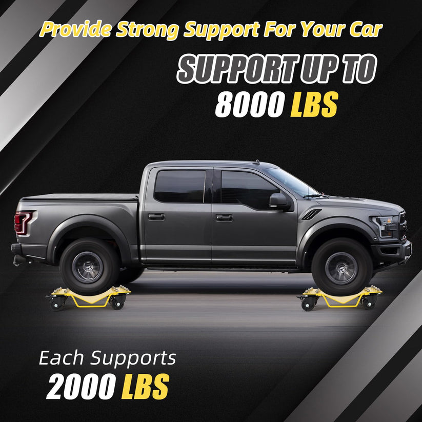 Auto-Dolly trägt schwere Last