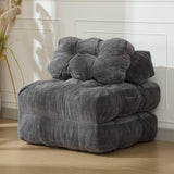 Garvee 2er-Set Schlafsofa, klappbar, für Wohnzimmer und Schlafzimmer - Grau