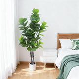 Garvee 7FT Künstliche Bäume Indoor Realistisch Pflegeleicht Langlebig Vielseitig Grün - 7Ft
