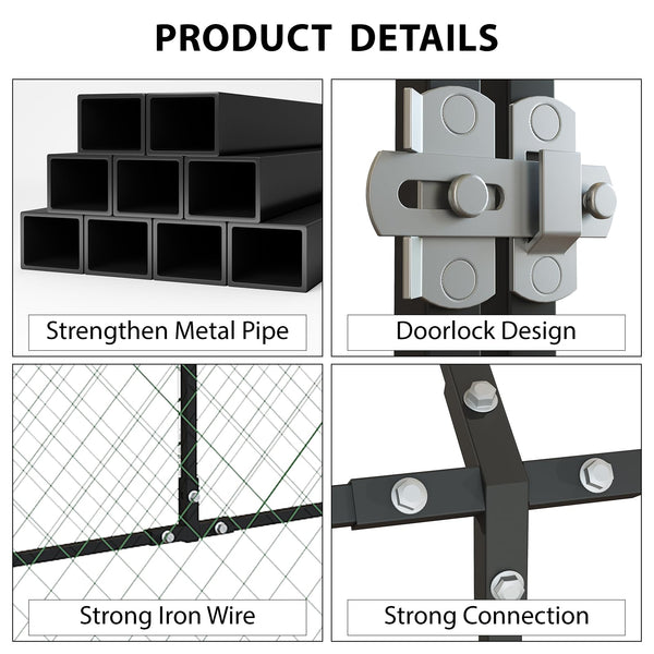 Robuste Vollmetallkonstruktion