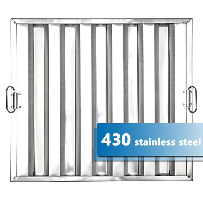 430 Edelstahl Fettfilter - Robust und langlebig