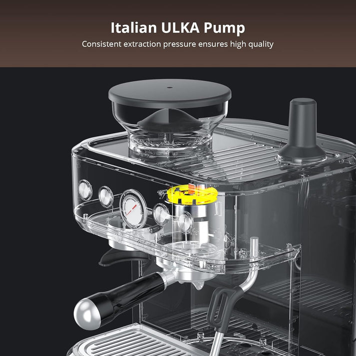 15-stufiges Mahlwerk und 2.3L Tank