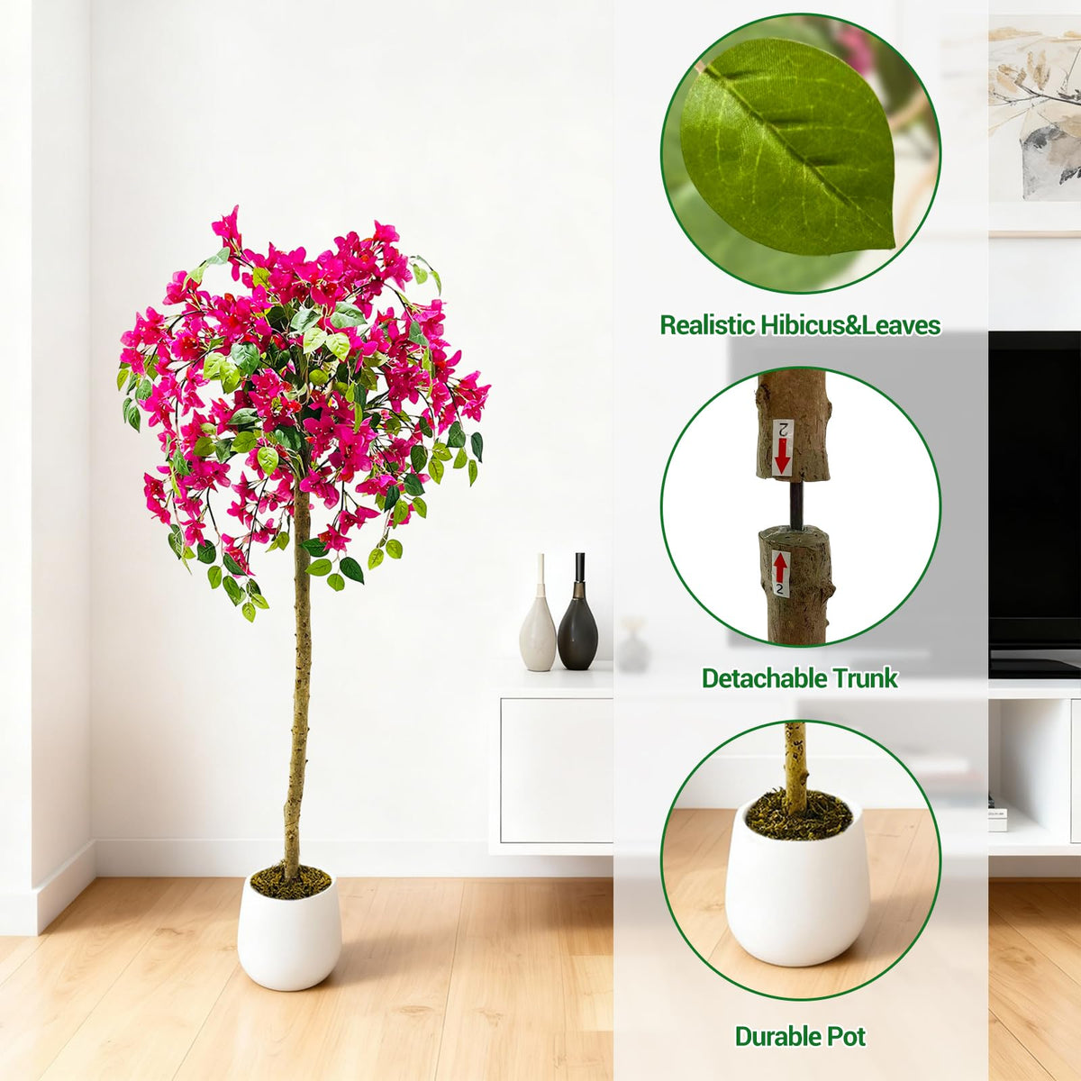 Künstliche Pflanze für Wohnzimmer