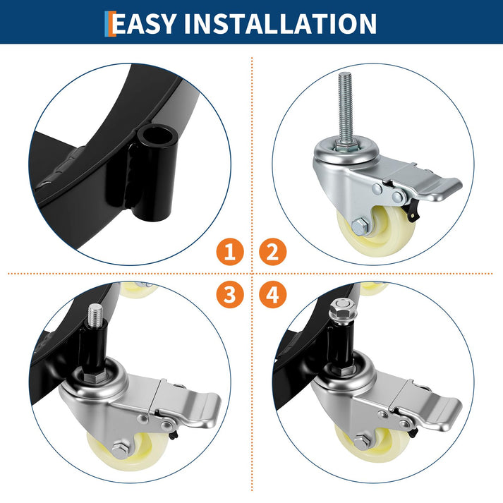 Einfache Montage des Fasswagens