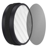 Garvee Luftreiniger Filter Ersatz H13 True HEPA Aktivkohle 4-Stufen-Filtration Weiß Für Zuhause Einfacher Wechsel