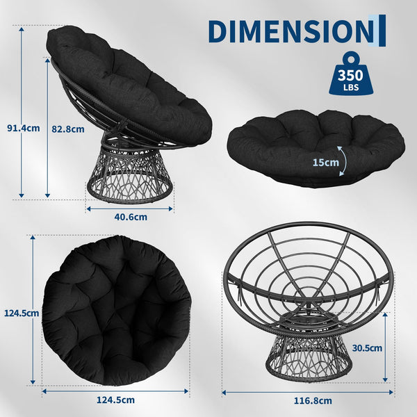 Sanfte 360° Drehfunktion