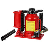 Garvee 20 T Niedrigprofil Luft-Hydraulik Flaschenwagen Gusseisen Für Auto & LKW Reparatur 210-410mm Schwarz