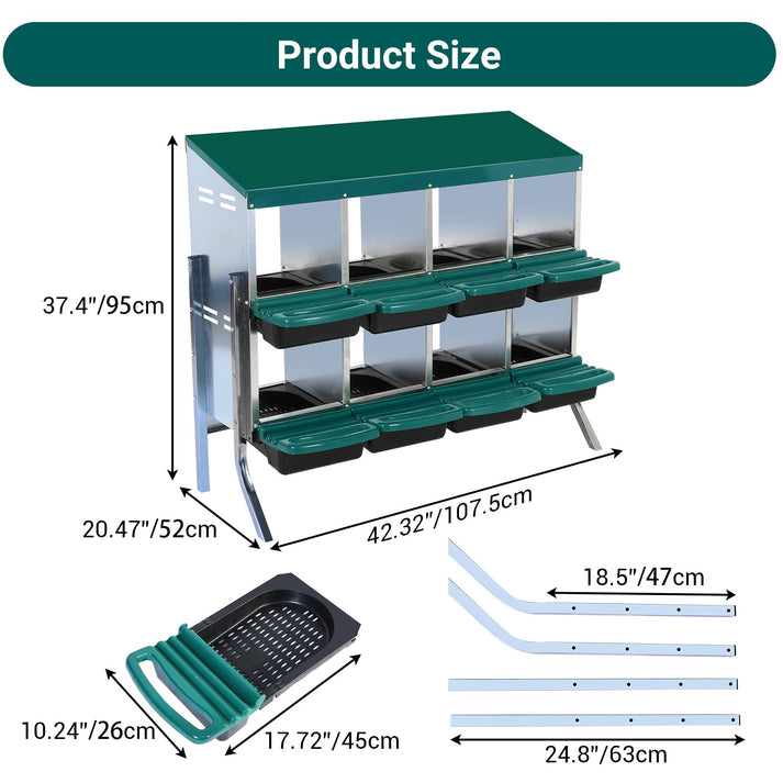 Frei stehendes Design mit stabilen Standfüßen, keine Wandmontage nötig