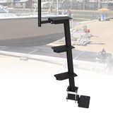 Garvee Bootstrailer-Stufe 3-Stufen-Leiter Mit Griff, Rutschfeste Oberfläche, Stahl, Wetterfest, Universell, 460 lbs Tragkraft, Für Angel- Und Freizeitboote