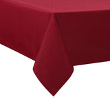 GARVEE Wasserfester Polyester Waffel-Mantel Rot 137x137 cm Tischdecke Abwischbar Für Zuhause & Restaurant - Rot