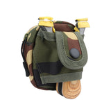 Garvee Slingshot Pouch Tragbare Nylon Tasche Mit 2-in-1 Schnalle & Reißverschluss Für Camping Und Jungle Camouflage
