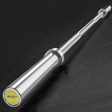 Garvee 7 Ft Olympische Langhantel 1000 LBS Kapazität, Präziser Griff, Japanischer Kaltgewalzter Stahl, Chrombeschichtung, Home Gym, 2 Zoll Gewichtsscheiben