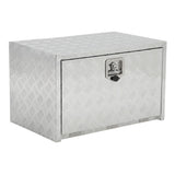 Garvee Unterflur Werkzeugbox 46×46 cm, Aluminium, Wasserdicht, Für Pickup, Anhänger & RV, Silber - Silber