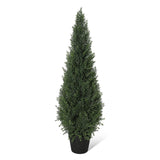 Garvee Künstliche Zedern-Topiary 3ft Wetterfester Kunststoff Garten & Terrasse Grün Realistische Textur