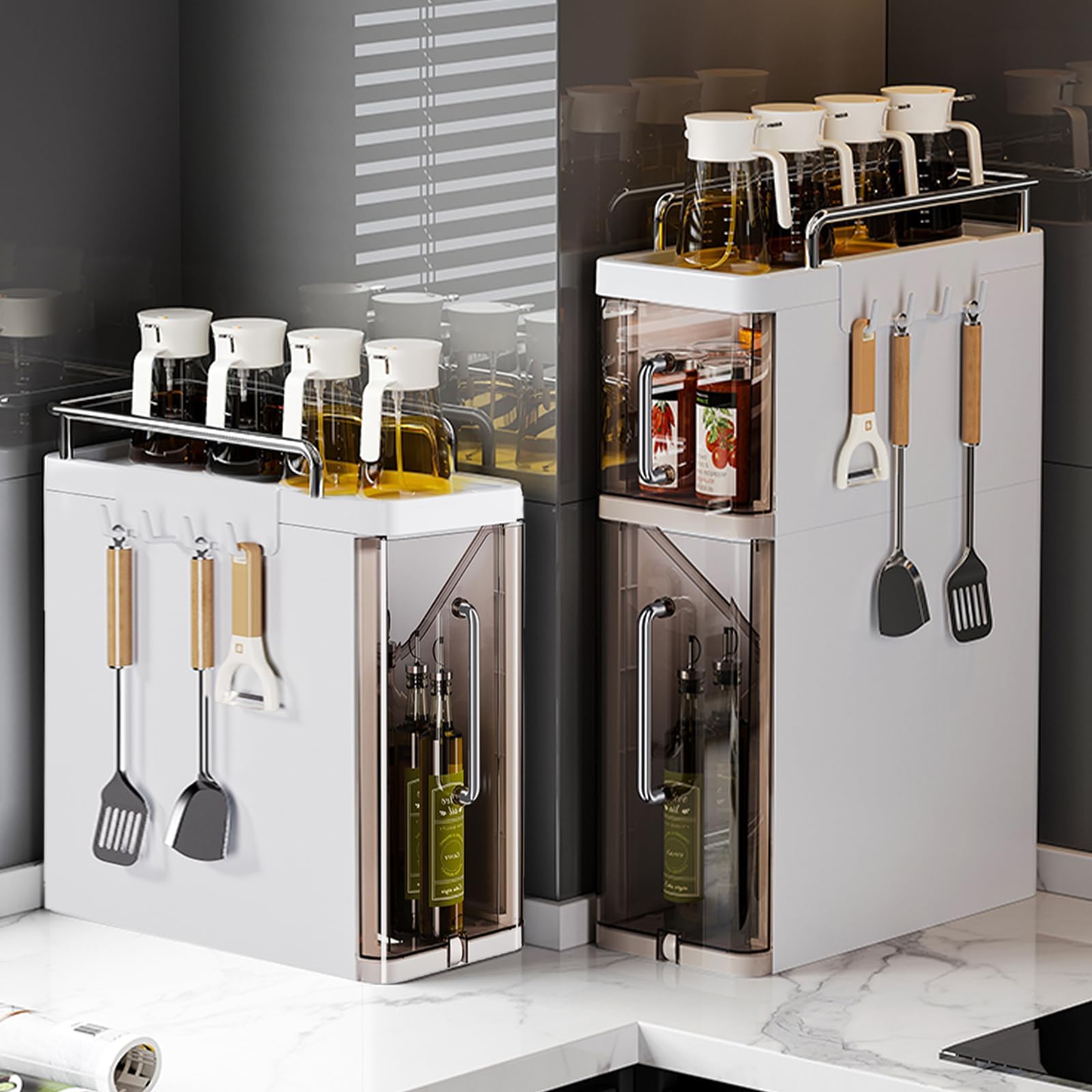 Gewürzregal ausziehbar modern
