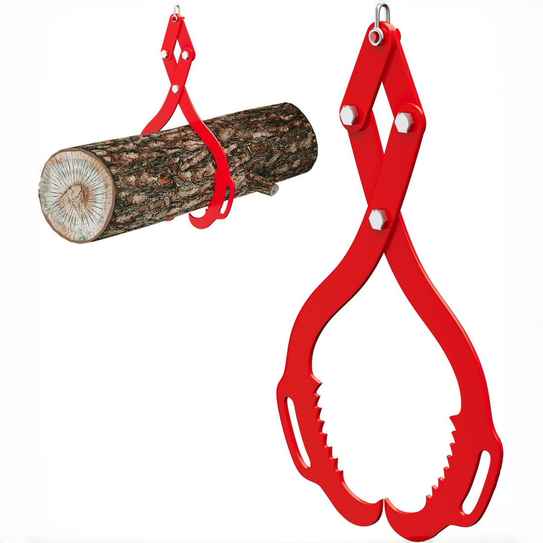 Garvee 32 Zoll Schwere Schlepprechen mit 735 kg (1620 lbs) Tragkraft – Pulverbeschichteter Stahl, verstellbare Gewichtsstangen, universelle Pin-Kupplung für ATV & Traktor