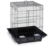 Garvee Metall Vogelkäfig 24 Zoll Hoch Für Kleine Bis Mittelgroße Vögel, Robuster Metallbau, Transparent, Tragbar, Ideal Für Reise Und Zuhause