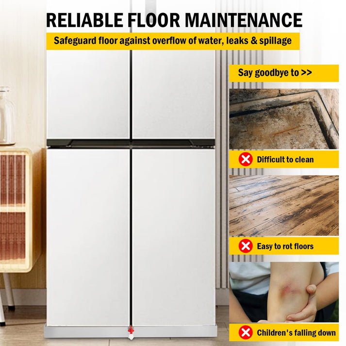 Einfache Installation - Vorher/Nachher-Vergleich im Waschkeller