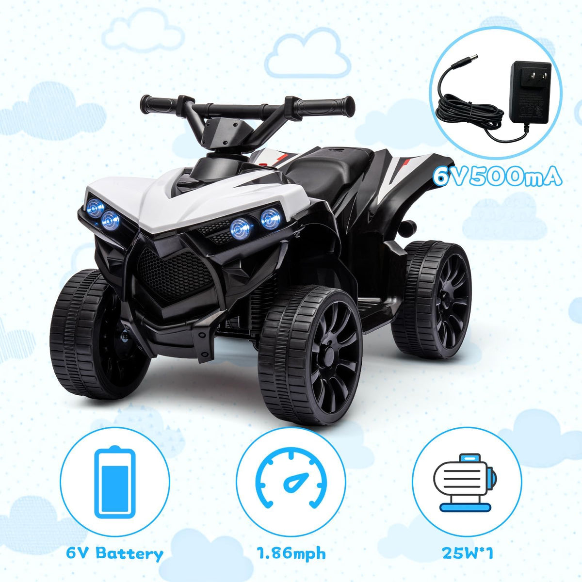 Quad robuste en PP