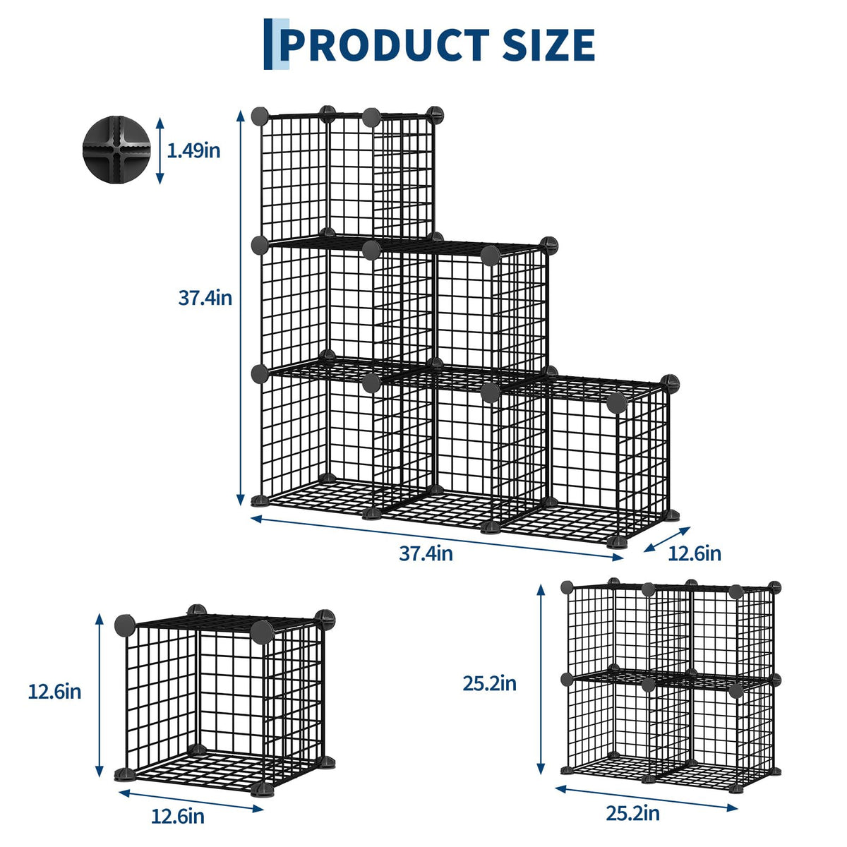 Modulares 6-Fächer-Design