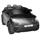 Garvee Schwarz Elektro-Kinderauto Land Rover 12V, 2-Sitzer mit Fernbedienung – Für Kinder 3-8 Jahre - Schwarz
