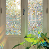 Garvee Fenster-Schutzfolie Mit Regenbogeneffekt, UV-Schutz, Wiederverwendbar, 43x200 cm, Für Wohn- Und Arbeitsräume, Bunt - Wie gezeigt
