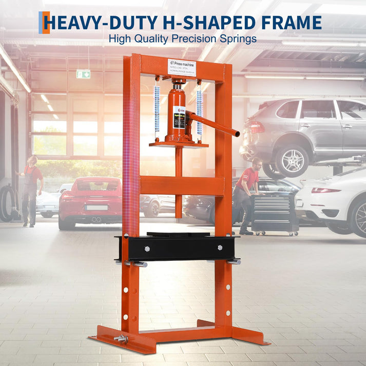 Schwerer H-Rahmen und hochwertige Federn