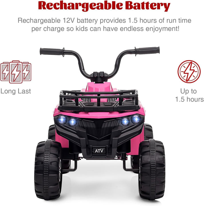 Kinder Elektroquad Outdoor Fahrt