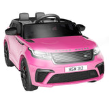 Garvee Fuchsia Elektro-Kinderauto Land Rover 12V, 2-Sitzer mit Fernbedienung – Für Kinder 3-8 Jahre - Fuchsia