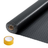 Garvee Garagenbodenmatte 7, 7,5 × 762 cm, 7,5 × 762 cm, Rollen, Schwarz - Schwarz