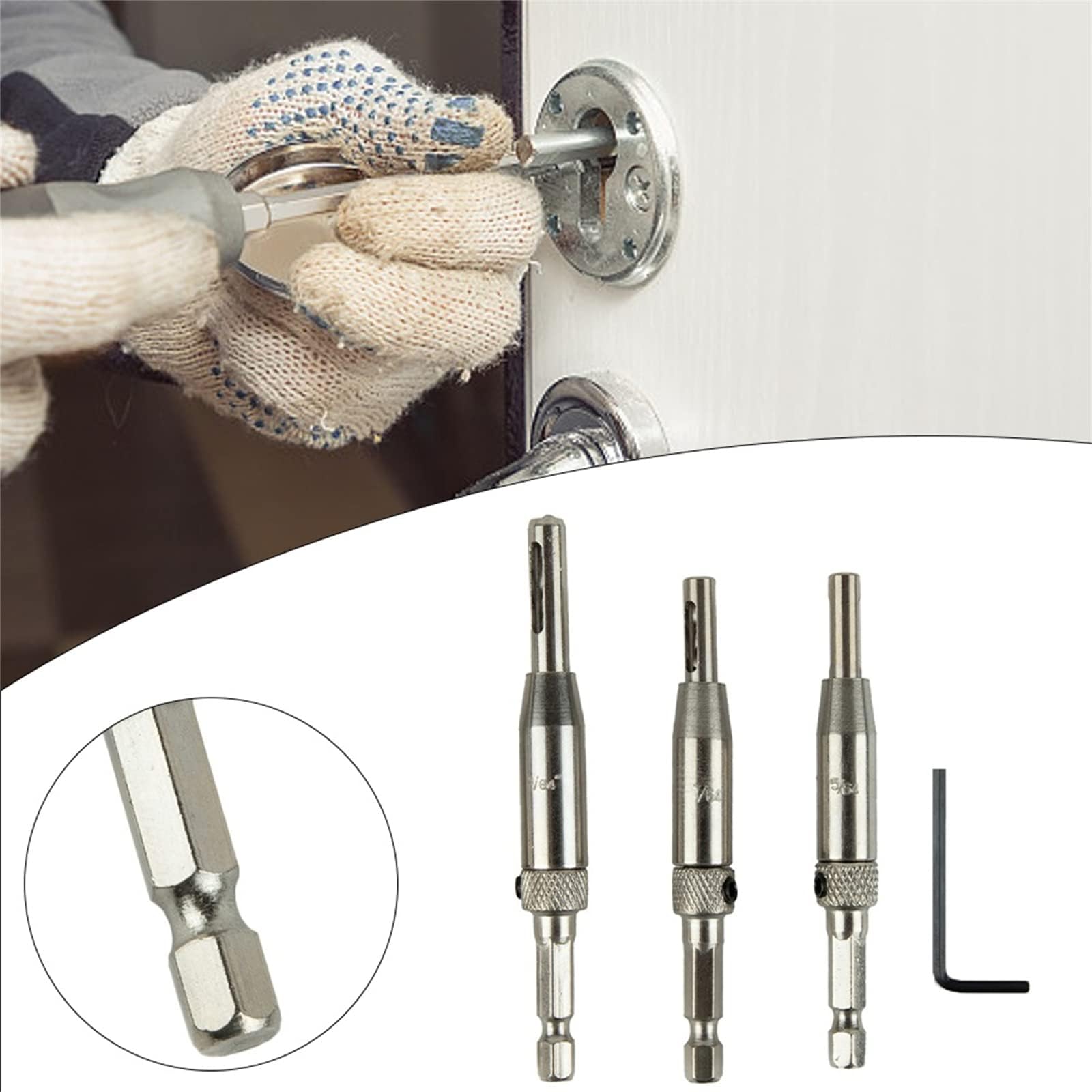 Bohrer Set Aluminium Etui